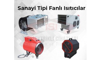 Sanayi Tip Elektrikli Fanlı Isıtıcılar