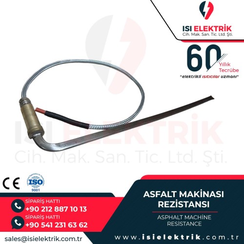 Asfalt Makinası Rezistansı Yapıldı