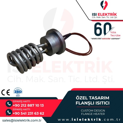 zel Tasarım Flanşlı Isıtıcı