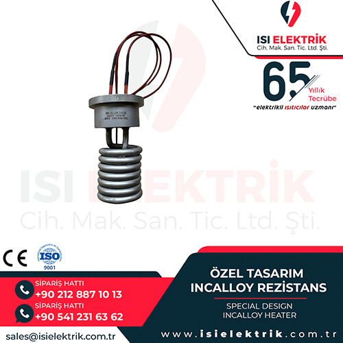 ozel tasarim incalloy rezistans