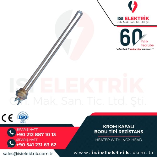 KROM KAFALI BORU TİPİ REZİSTANS