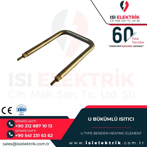 U bükümlü ısıtıcı 15