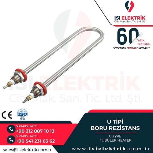 U TİPİ BORU REZİSTANS