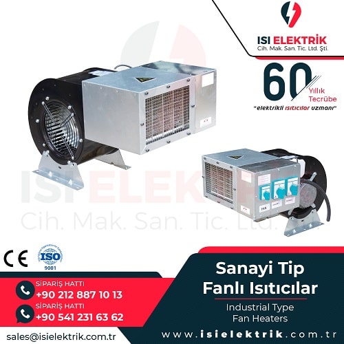 Büyük Alan Isıtma Sistemleri fanlı ısıtıcı görseli 6