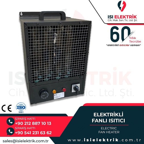 Büyük Alan Isıtma Sistemleri fanlı ısıtıcı görseli 5