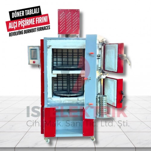 Döner Tablalı Alçı Pişirme Fırını ürün görseli 4