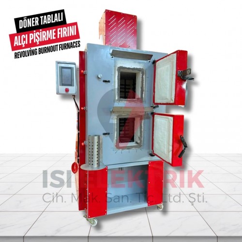 Döner Tablalı Alçı Pişirme Fırını ürün görseli 6