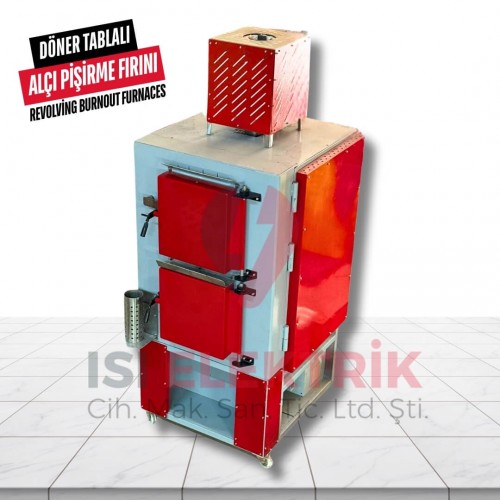 Döner Tablalı Alçı Pişirme Fırını ürün görseli 5