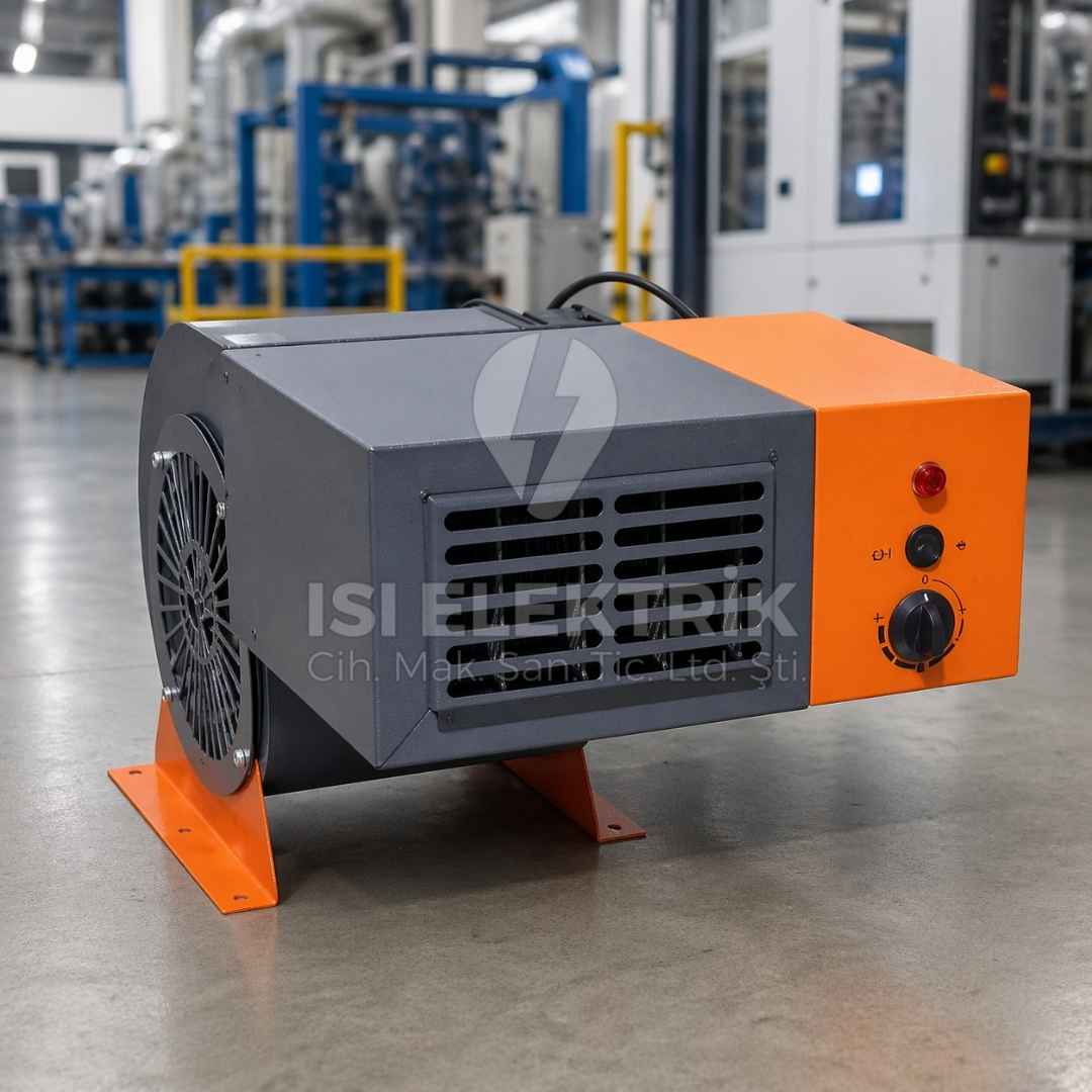 Depo ve Fabrika Isıtma Sistemleri fanlı ısıtıcı görseli 2